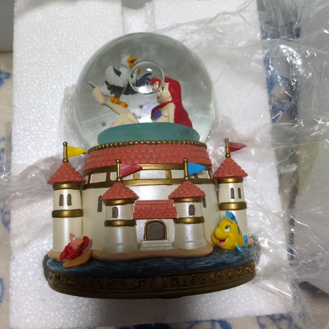 ディズニーストア　リトルマーメイド　アリエル　スノーグローブ