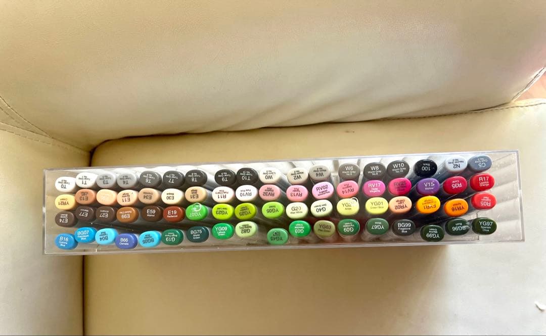 【レア】コピックスケッチ 72色セット インク確認済み