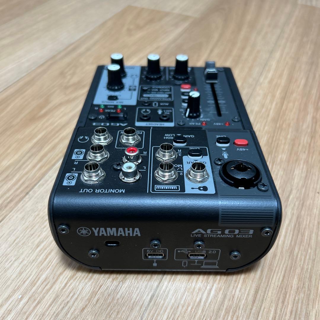 YAMAHA AG03MK2 ライブストリーミングミキサー