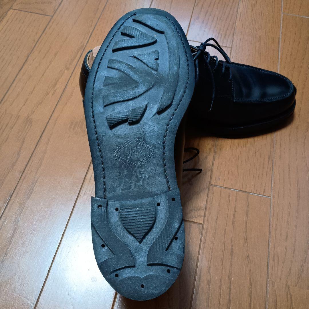 クロケット＆ジョーンズ モールトン ブラック Uチップ