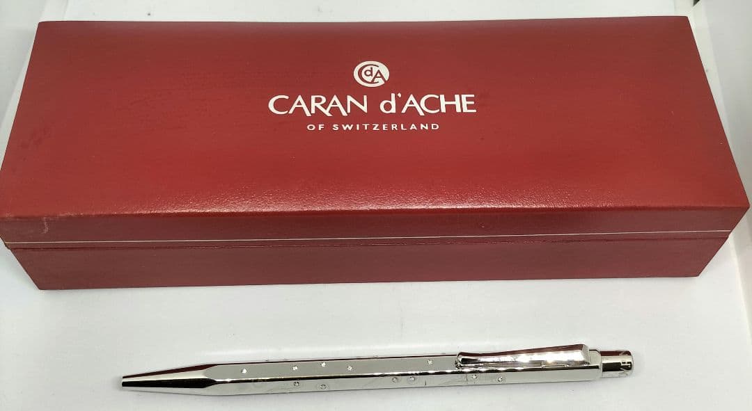 カランダッシュ エクリドール ボールペン スワロフスキー エクラI シルバー