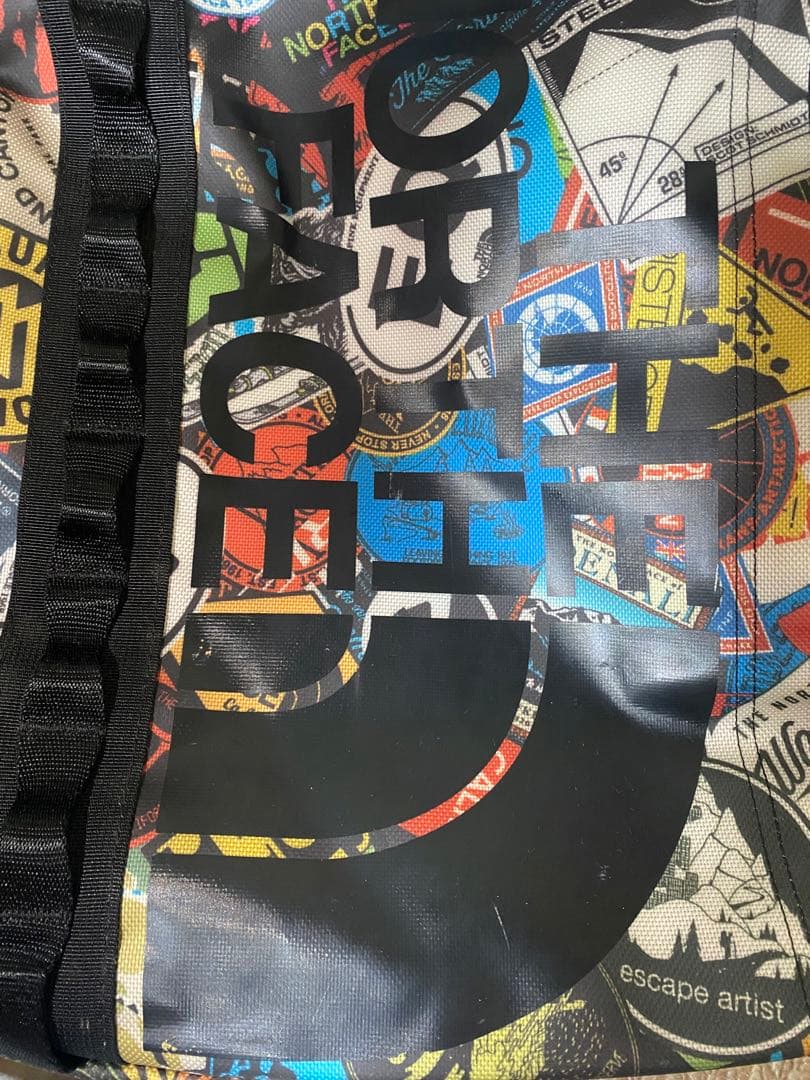 希少・廃盤THE NORTH FACE ステッカープリント ヒューズボックス