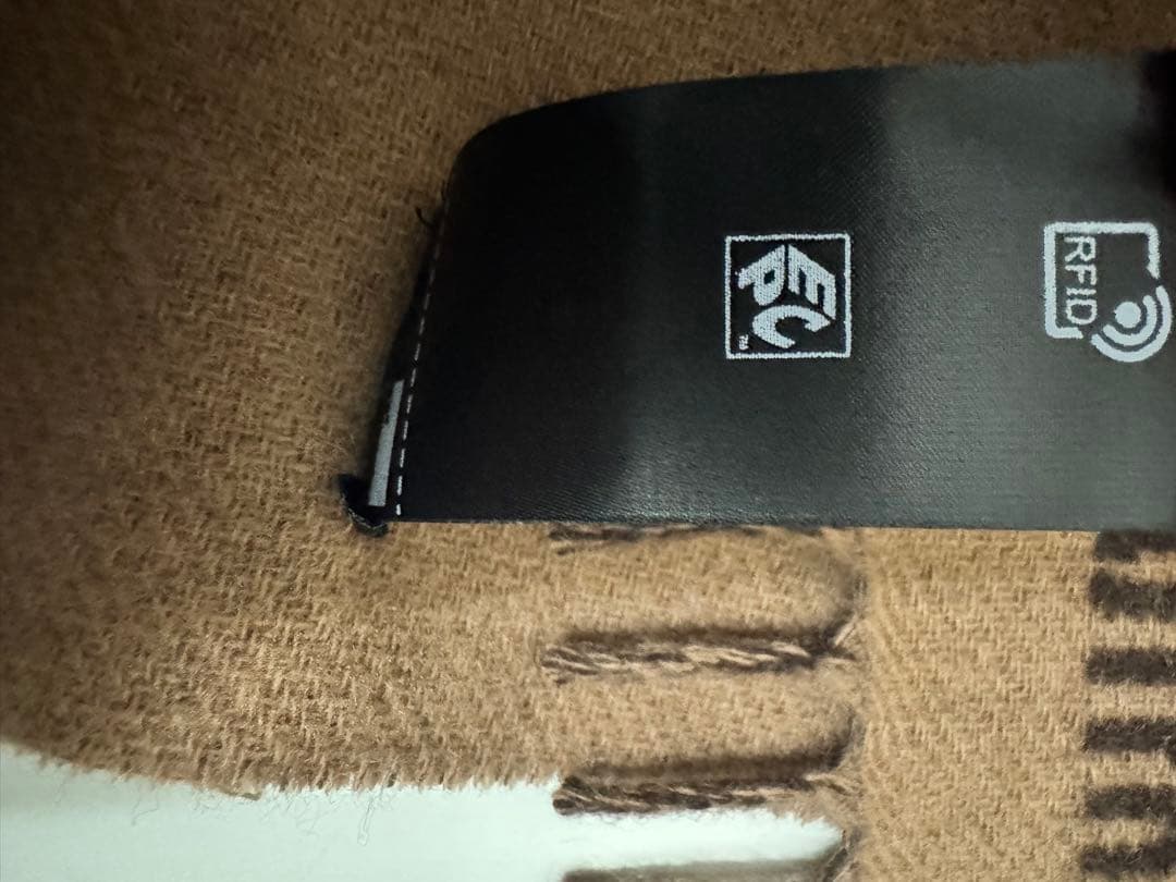 MIUMIU カシミヤスカーフ ブラウン