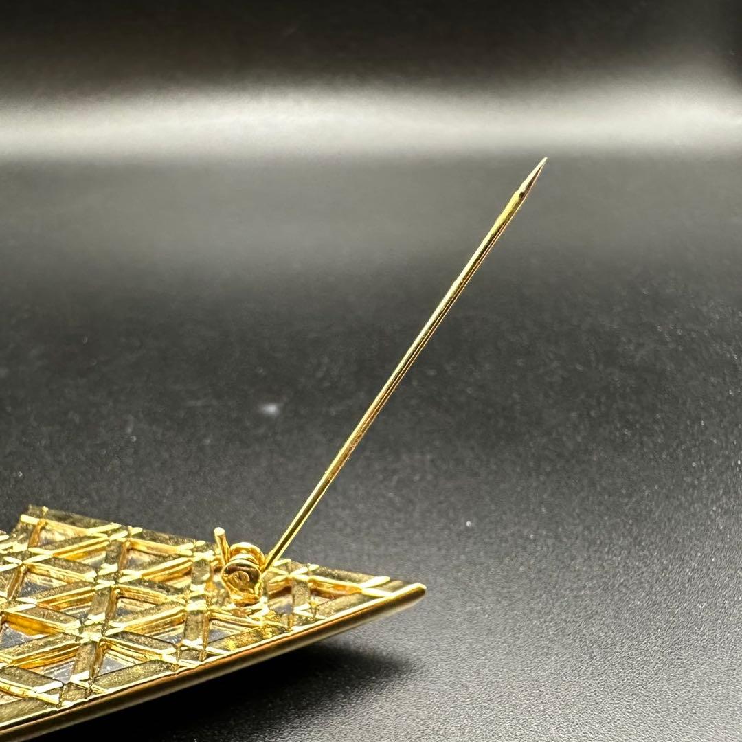 極美品✨　YSL　イヴ・サンローラン　ブローチ　カラーストーン　108