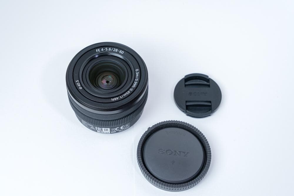 美品Sony FE28-60 F4-5.6 Eマウント　小型軽量ズームレンズ