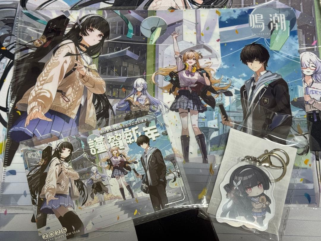 コミケ　鳴潮　C107 7点セット　リンネー　千咲　特大マウスパッド