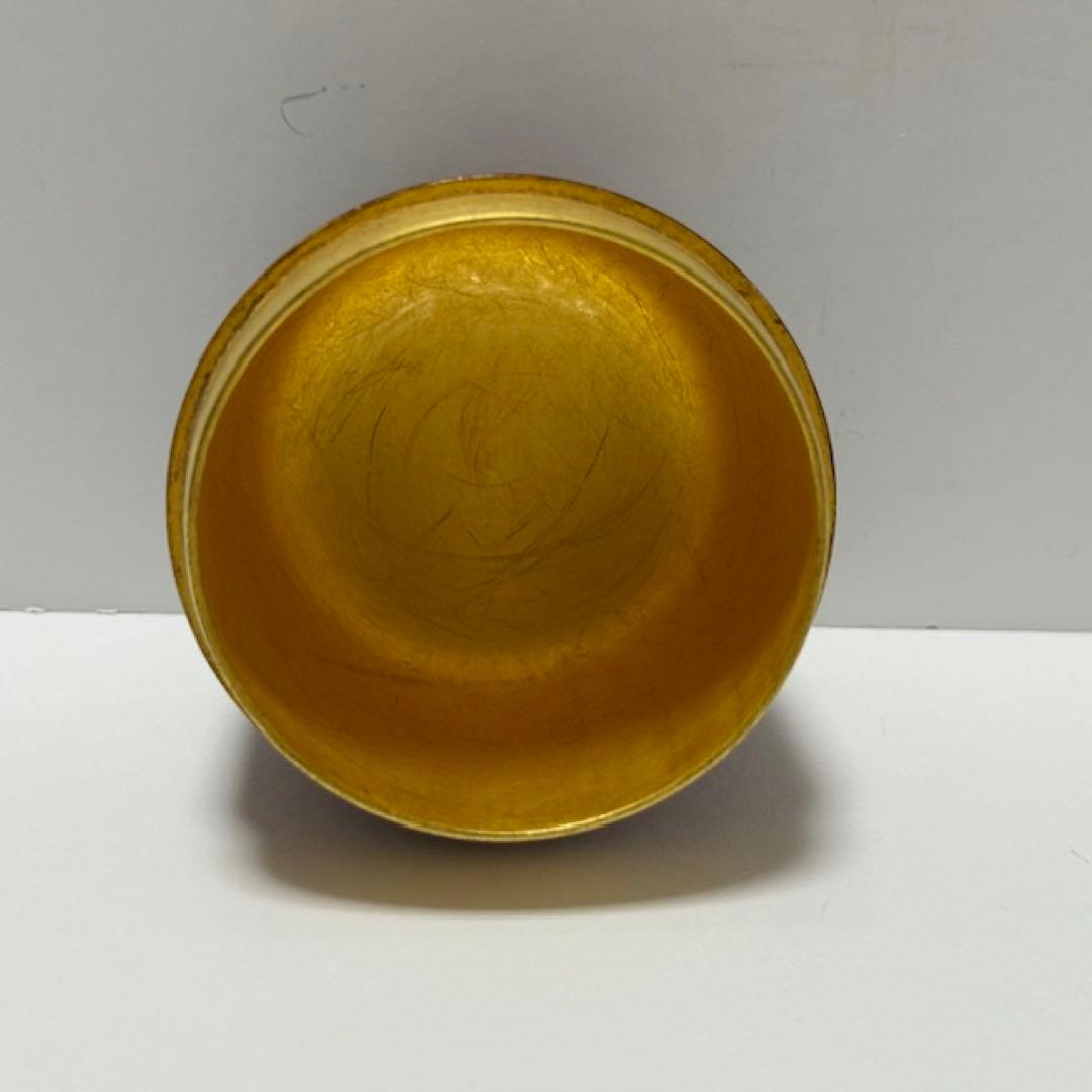 茶道具 薄茶器 和 大棗 ふきうるし 内金箔 中谷光哉 薬師寺 安田暎胤 茶道