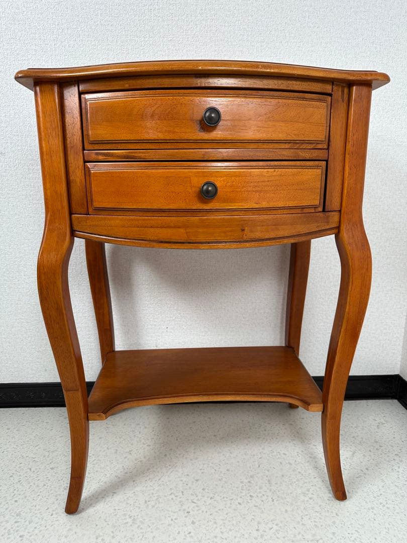 イタリア ヨーロッパ 花台 電話台 コーヒーテーブル 猫足　※i4※