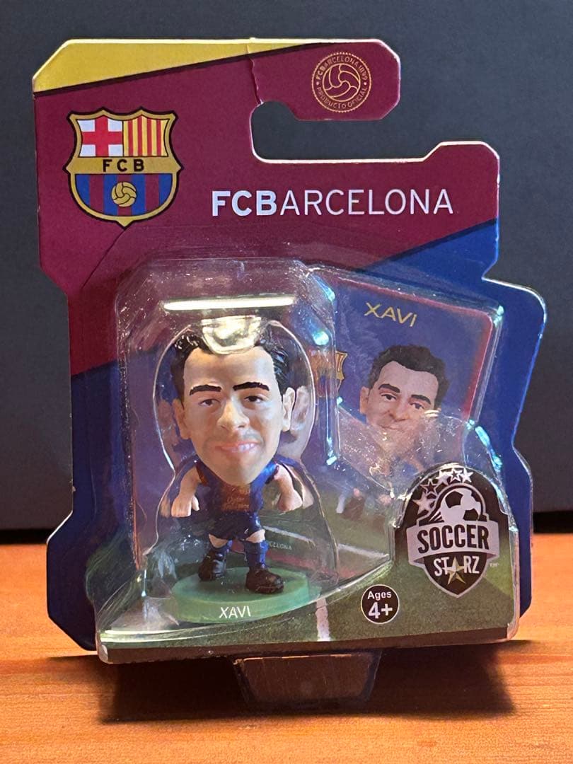 サッカースターズ　シャビ　バルセロナ　未開封品
