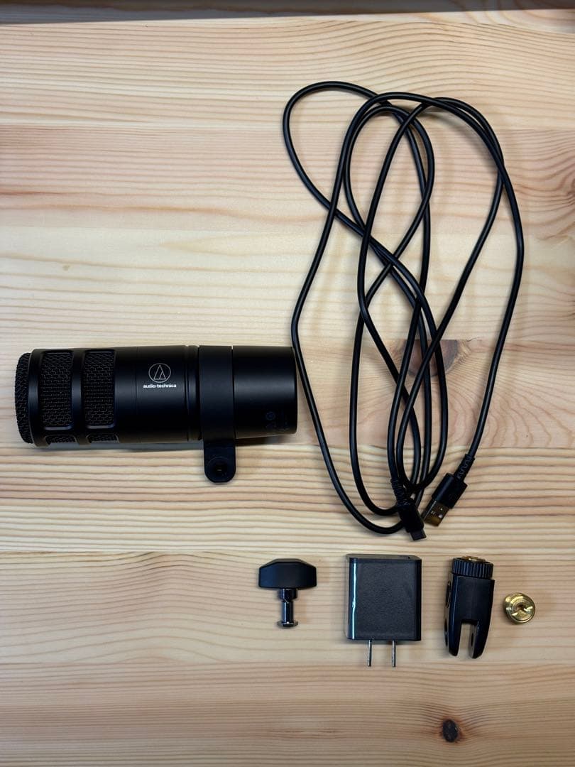 audio-technica コンデンサーマイク ブラック