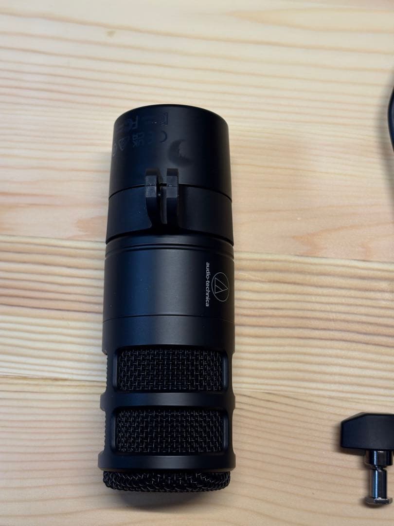 audio-technica コンデンサーマイク ブラック