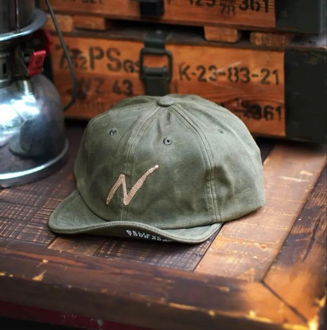 完売カラー　NANGA × Clef WAXED COTTON B.CAP