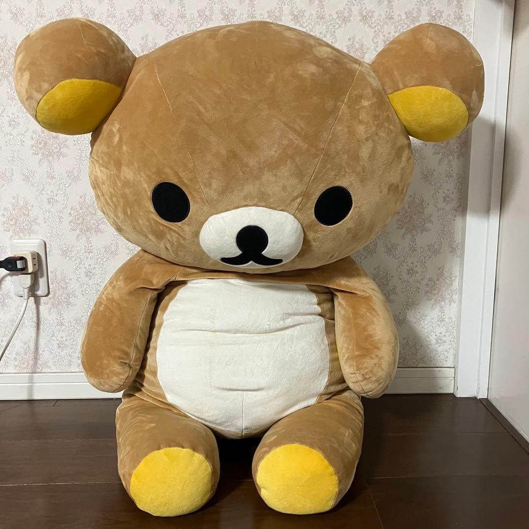 リラックマ　くったりぬいぐるみ　特大サイズ　サンエックス　100cm ※