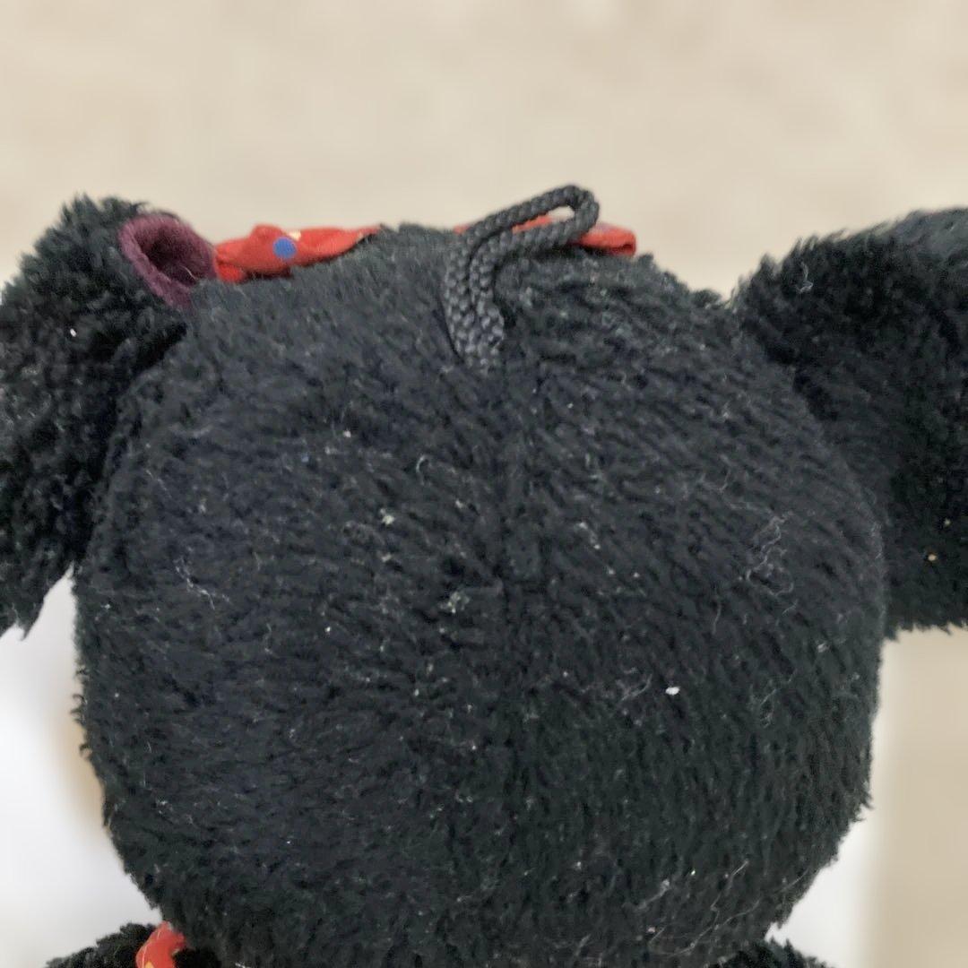 昭和レトロ　ミニーマウス ぬいぐるみ 水玉模様