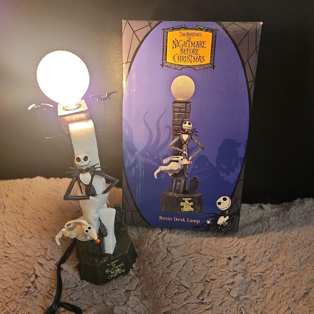 激レア ヴィンテージ ナイトメア Resin Desk Lamp ランプ ライト