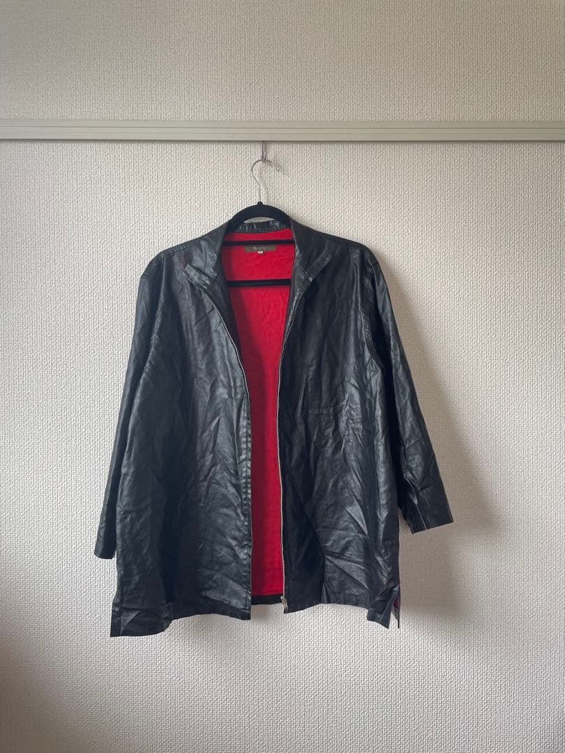 ヨウジヤマモト Y's for men ジャケット　フェイクレザー　ブルゾン