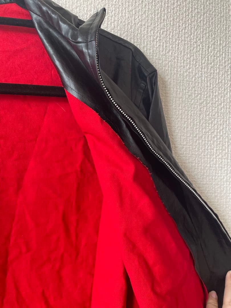 ヨウジヤマモト Y's for men ジャケット　フェイクレザー　ブルゾン