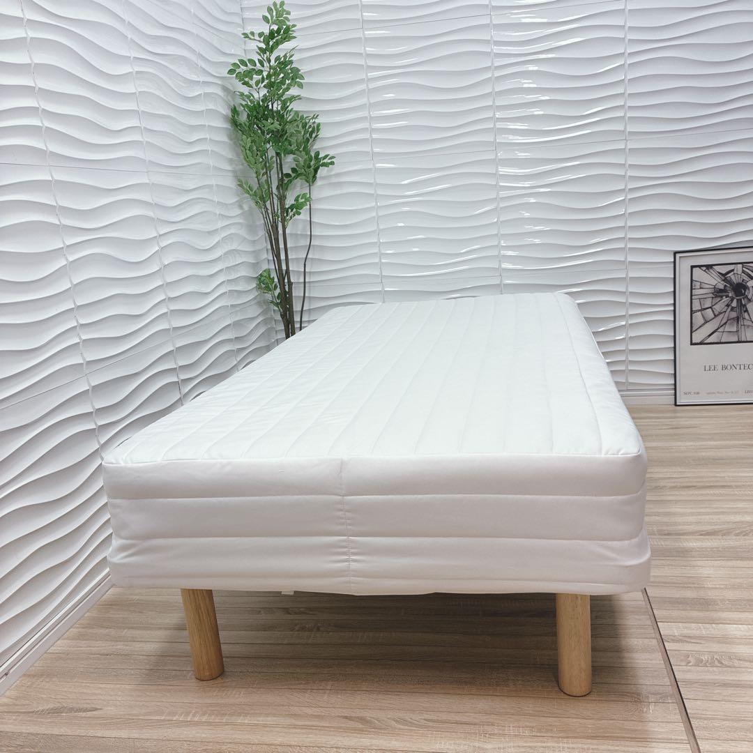 ◇大阪府全域 神戸市 配達料無料！◇無印良品◇脚付きマットレス◇シングル◇