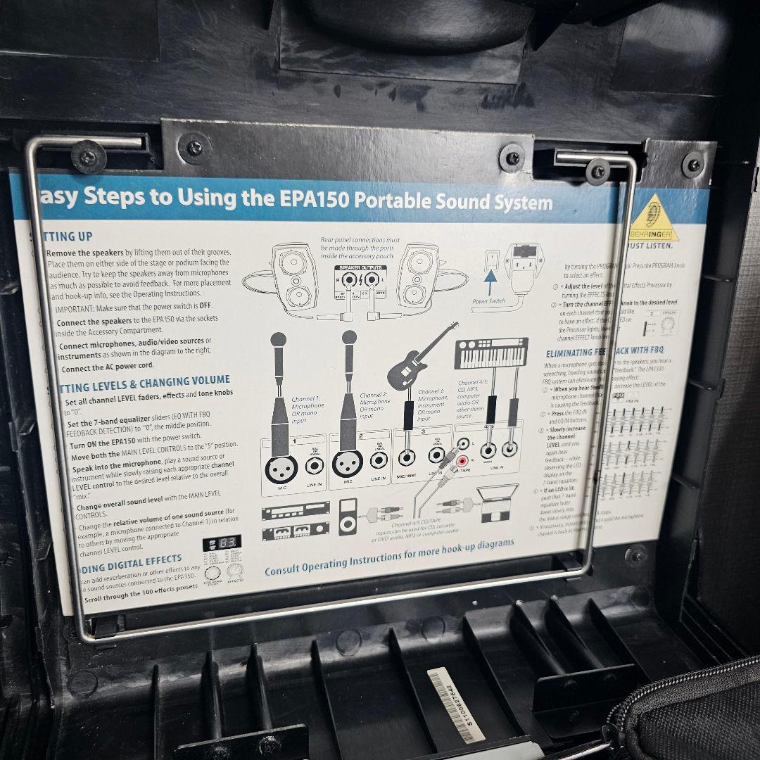 配信機器・PA機器・レコーディング機器 EUROPORT EPA150