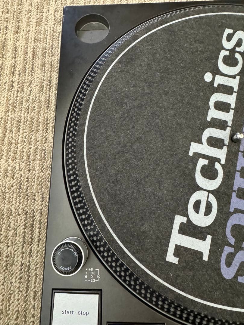 Technics SL-1200MK3D ターンテーブル　片方のみ音