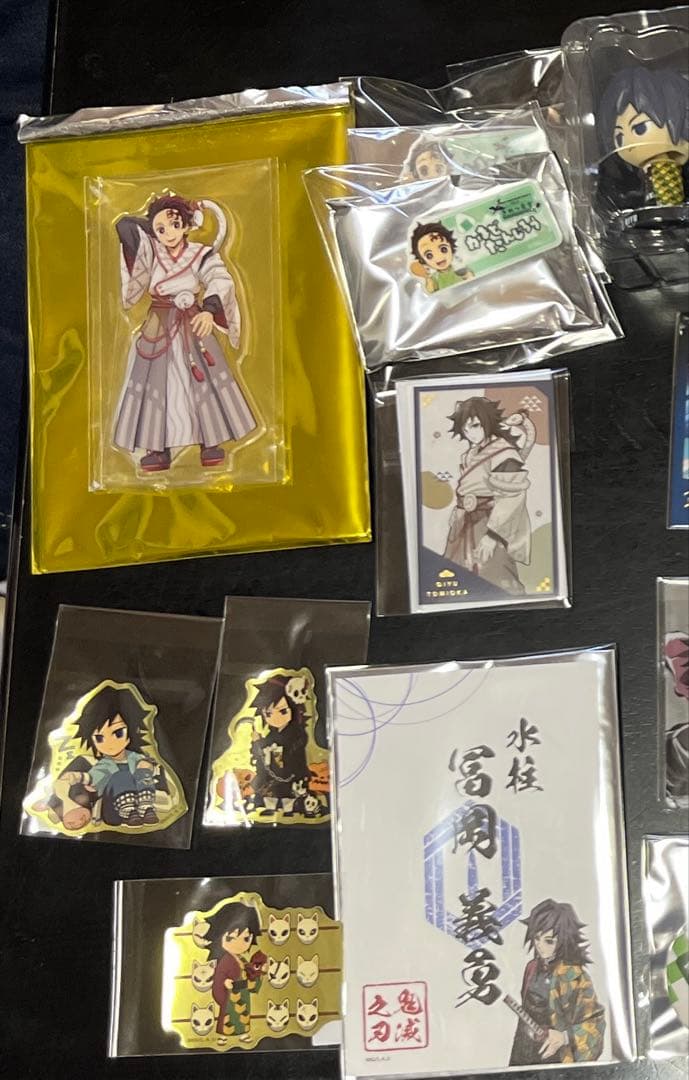 鬼滅の刃 柱ダイニング 冨岡義勇 チェキ風ブロマイド 等鬼滅の刃セット