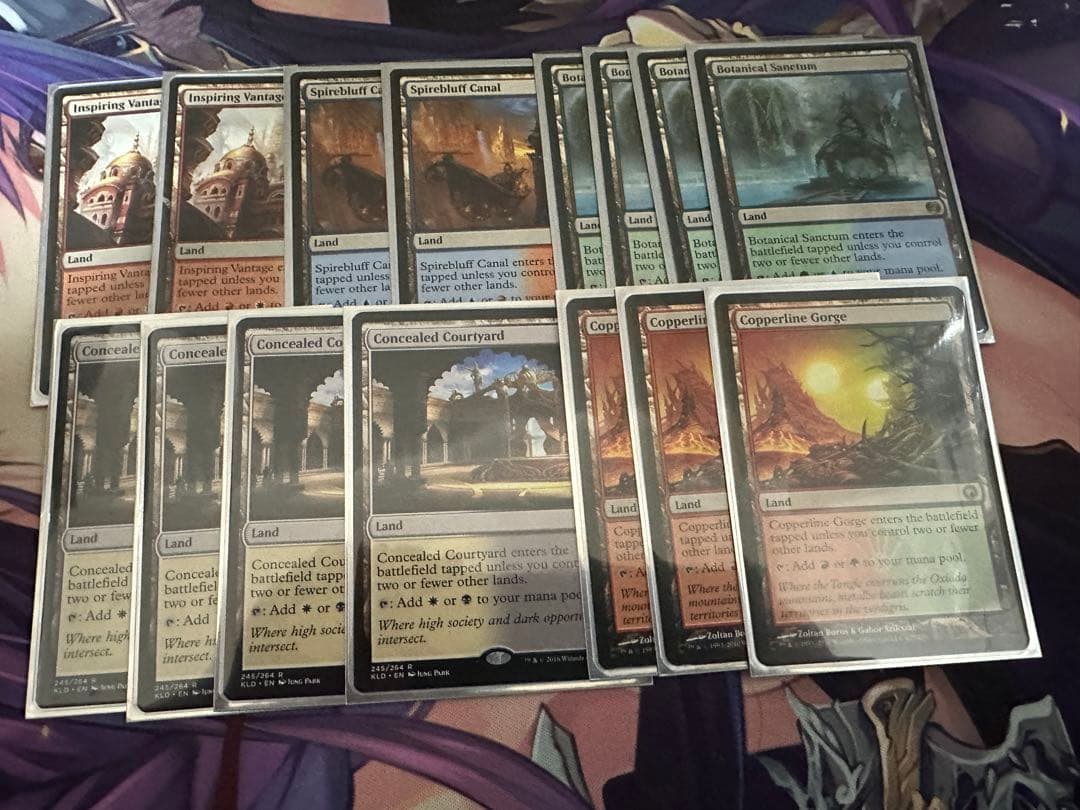 MTG ファストランド 初版9種30枚セット 日英