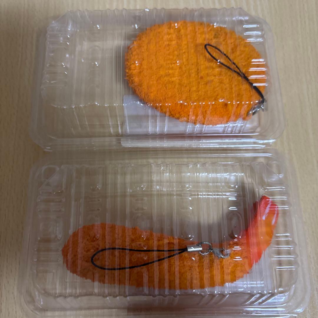 リアルコロッケ&エビフライストラップ