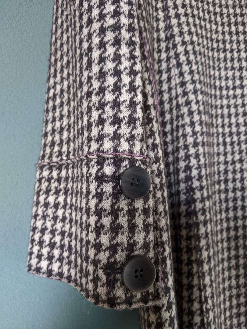 MaxMara WEEKEND LINE 千鳥格子柄 ウールコート 42