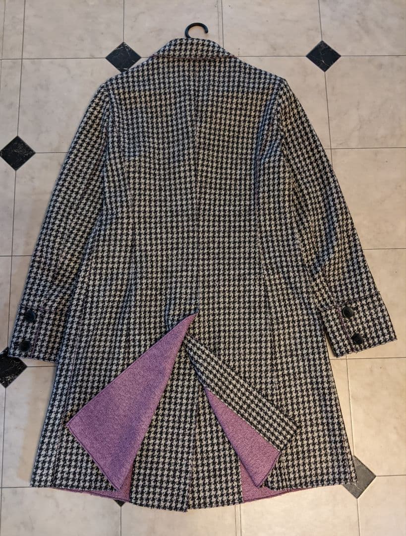 MaxMara WEEKEND LINE 千鳥格子柄 ウールコート 42