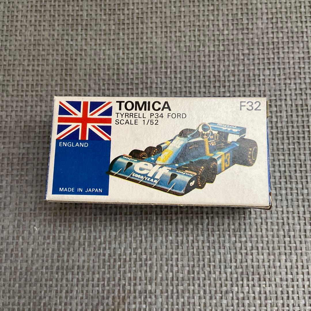 TOMICA トミカ 外国車シリーズ F32 タイレル P34 フォード 日本製