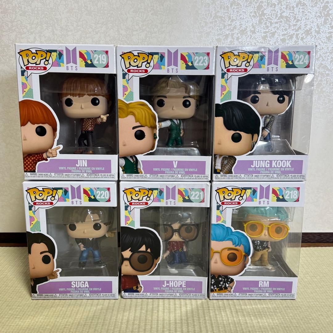 FUNKO Pop! Rocks ファンコ ポップ BTS まとめ売り