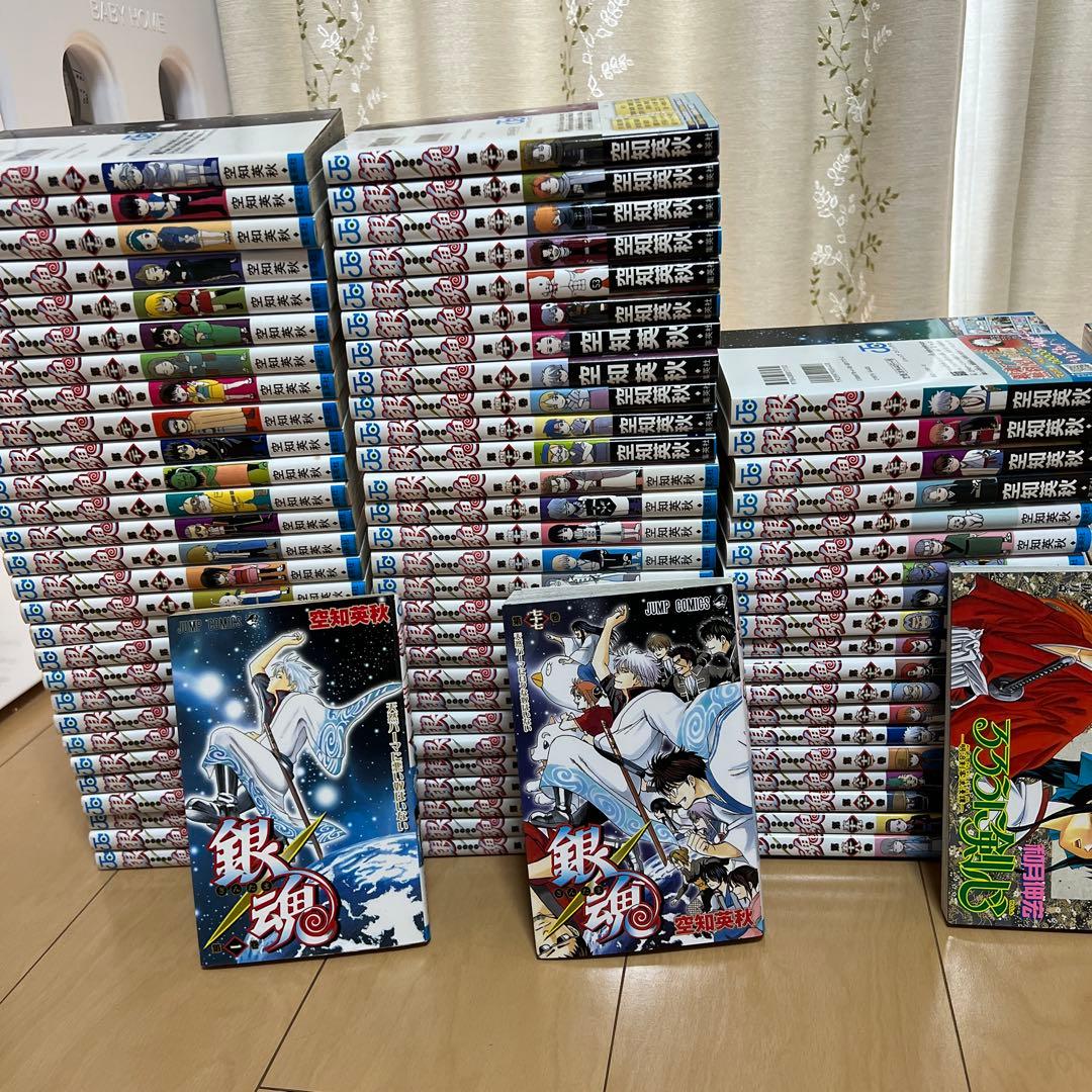 銀魂全巻セット＋るろうに剣心全巻セット＋るろうに剣心北海道編（1~6巻）＋その他