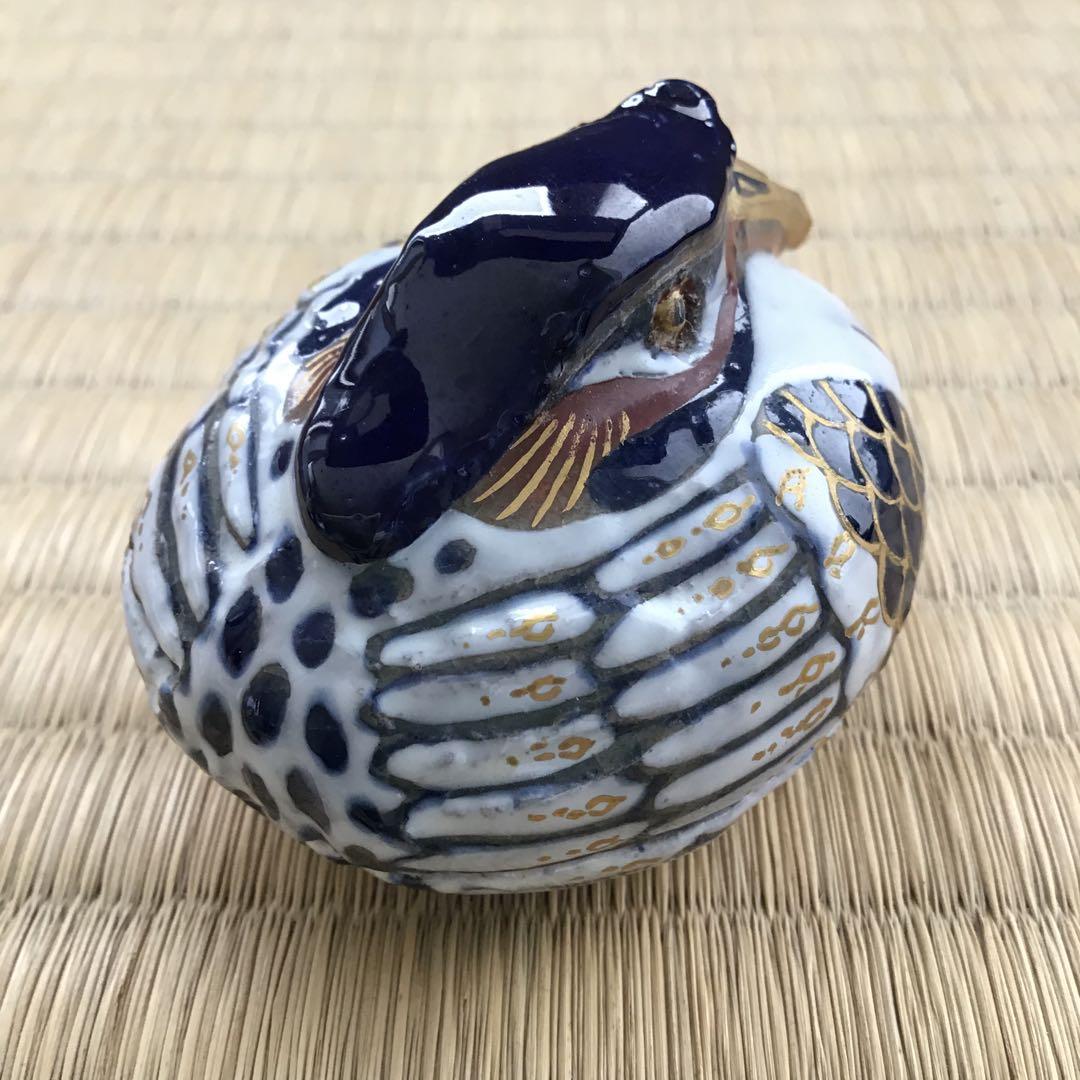 茶道具　香合　川蝉香合　出雲焼　楽山窯　長岡住右衛門(空権)造　共箱　S99KG