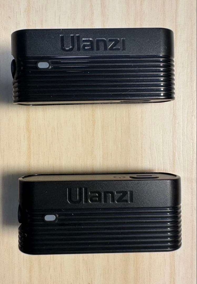 【新品】Ulanzi A100 ワイヤレスマイク 2個 Lightning付