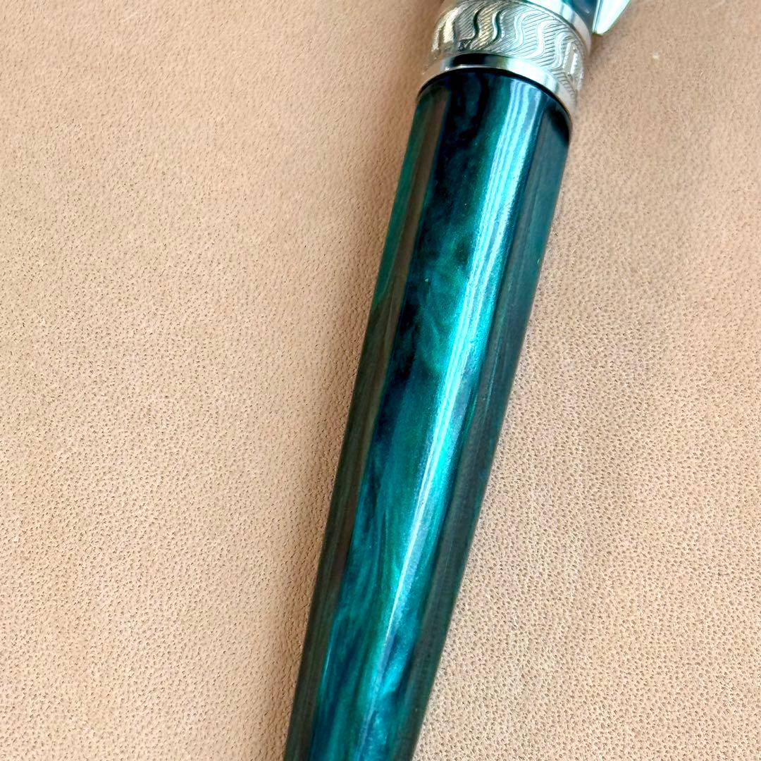 バ*ン様 ビスコンティ　ボールペン　ミラージュ　エメラルド