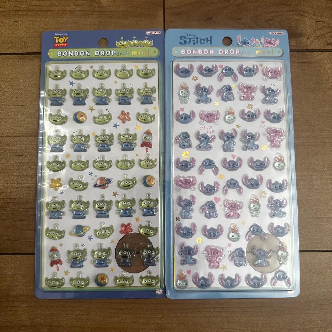 〔正規品〕ボンボンドロップシールミニ ディズニー&スヌーピー コンプリート