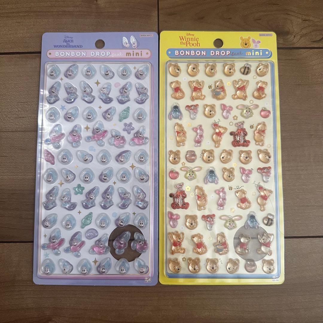 〔正規品〕ボンボンドロップシールミニ ディズニー&スヌーピー コンプリート
