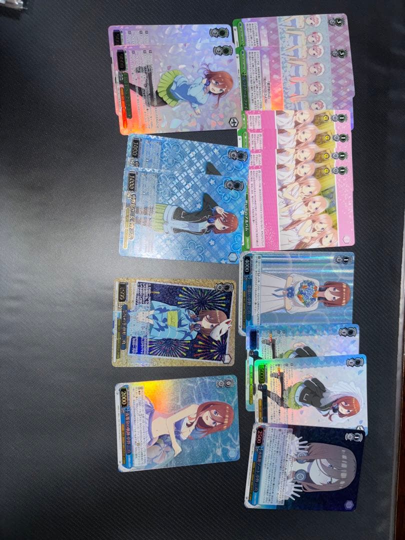 ヴァイス　中野 三玖 フルレア デッキ ヴァイスシュヴァルツ 五等分の花嫁パーツ