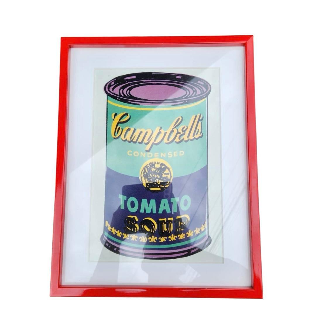 アンディ ウォーホル「キャンベル スープ(ベジタブル)1968」アート2点セット