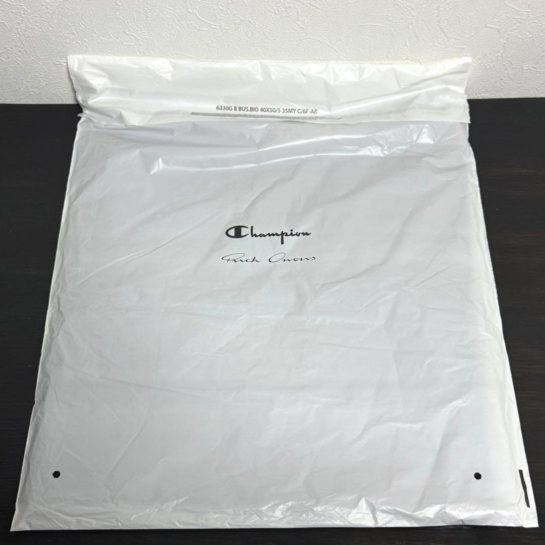 新品 Rick Owens×Champion TARP T ノースリーブ M