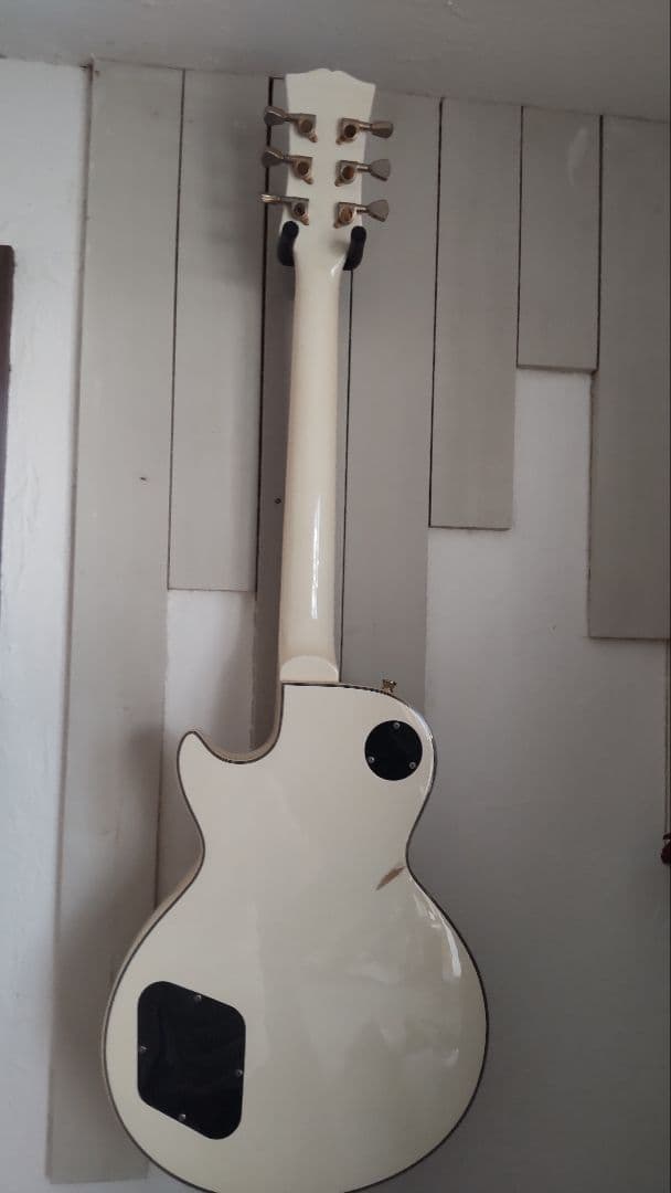 最終買ってください！BLITZ～アリアプロ～レスポールカスタム ホワイト