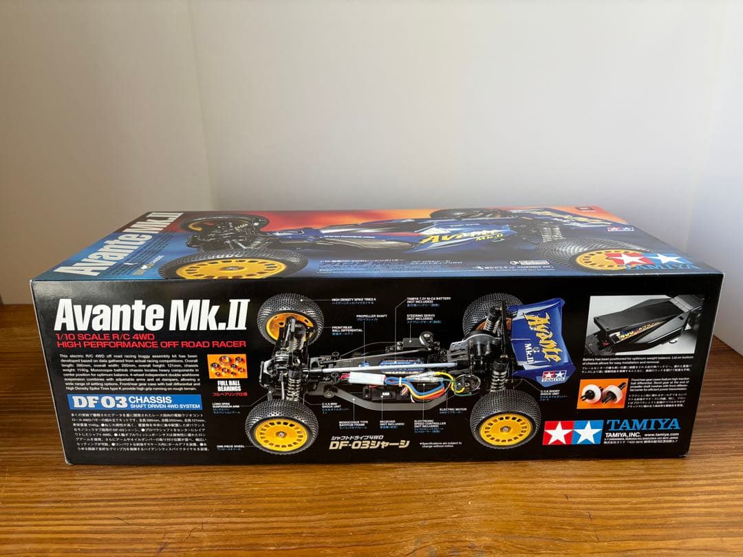タミヤ 1/10 rc アバンテ mk.Ⅱ