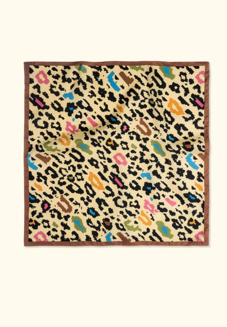 golf le fleur golf wang マルチカラー　スカーフ　シルク