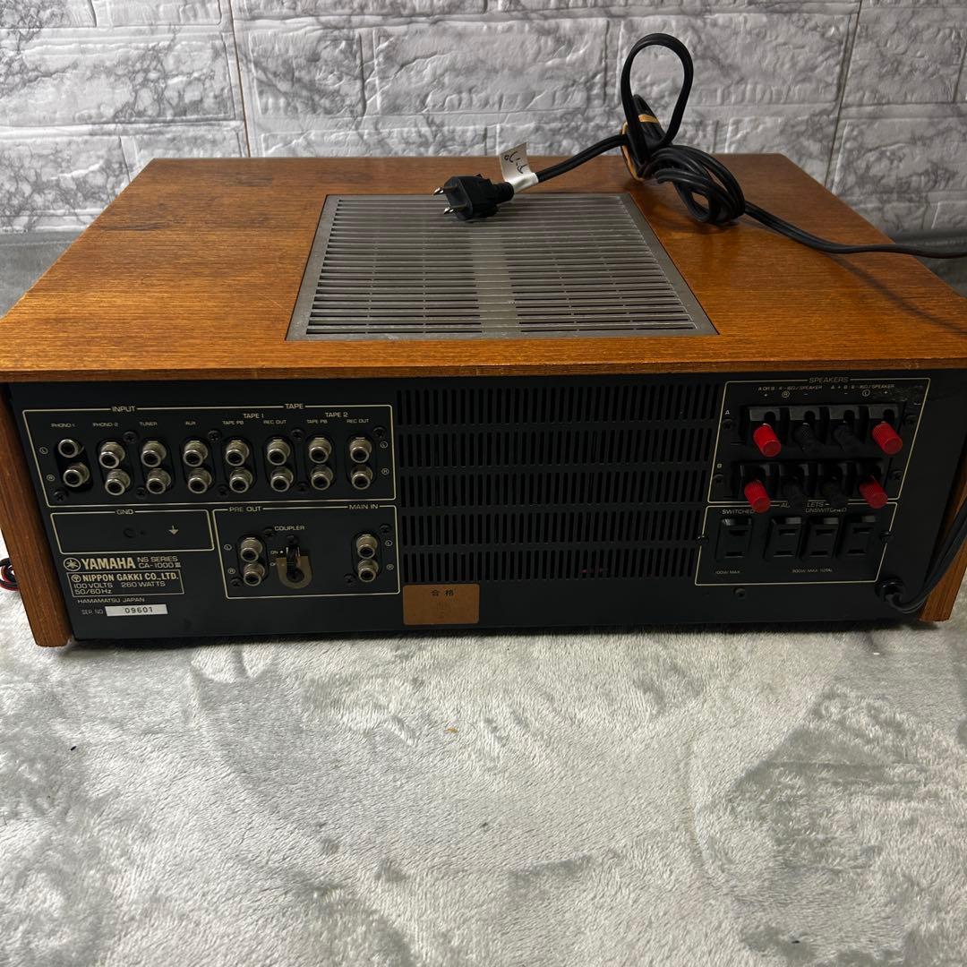 【名機】YAMAHA CA-1000III プリメインアンプ 動作確認済