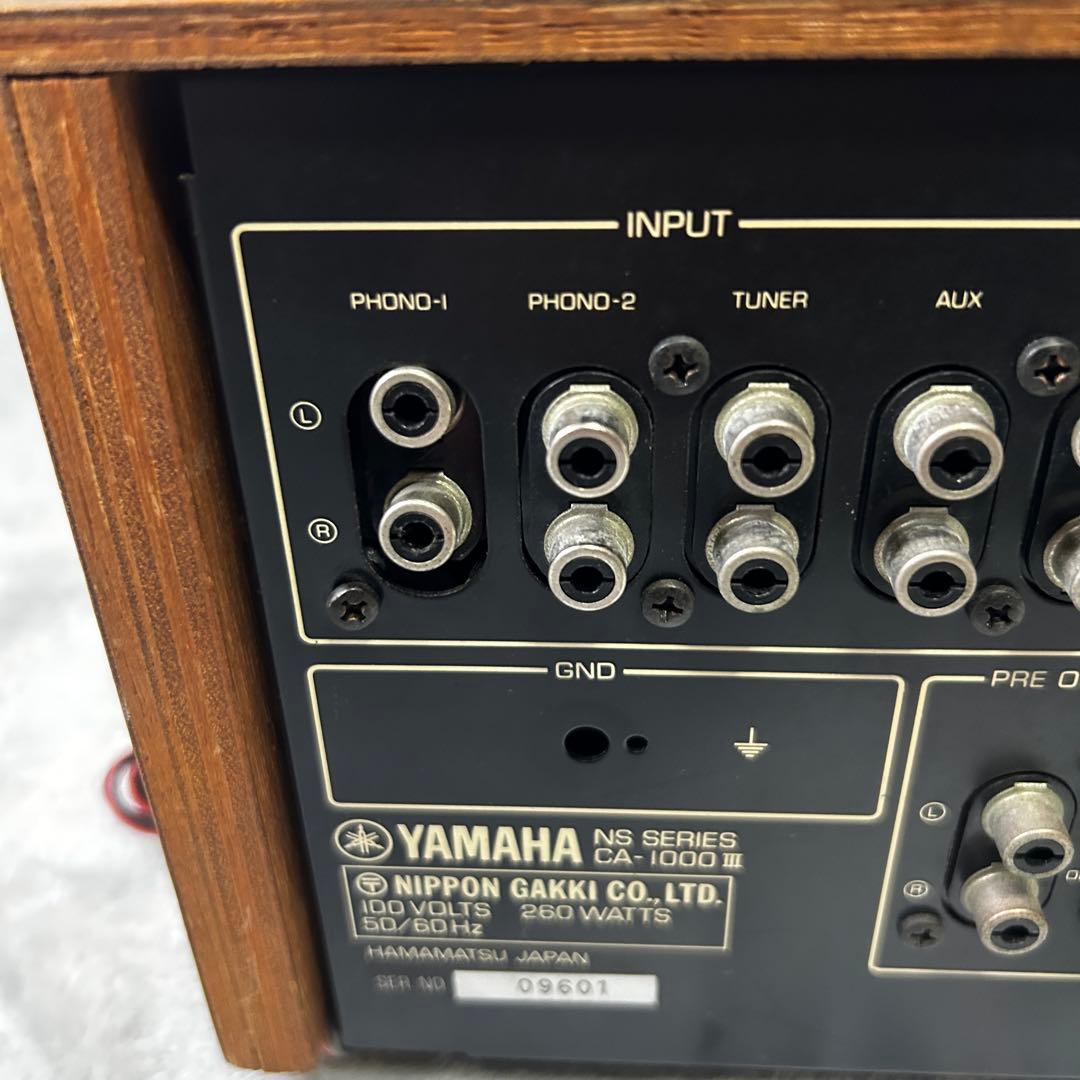 【名機】YAMAHA CA-1000III プリメインアンプ 動作確認済