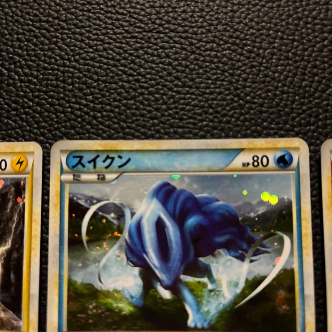 ポケモンカード　スイクン他プロモ3枚セット