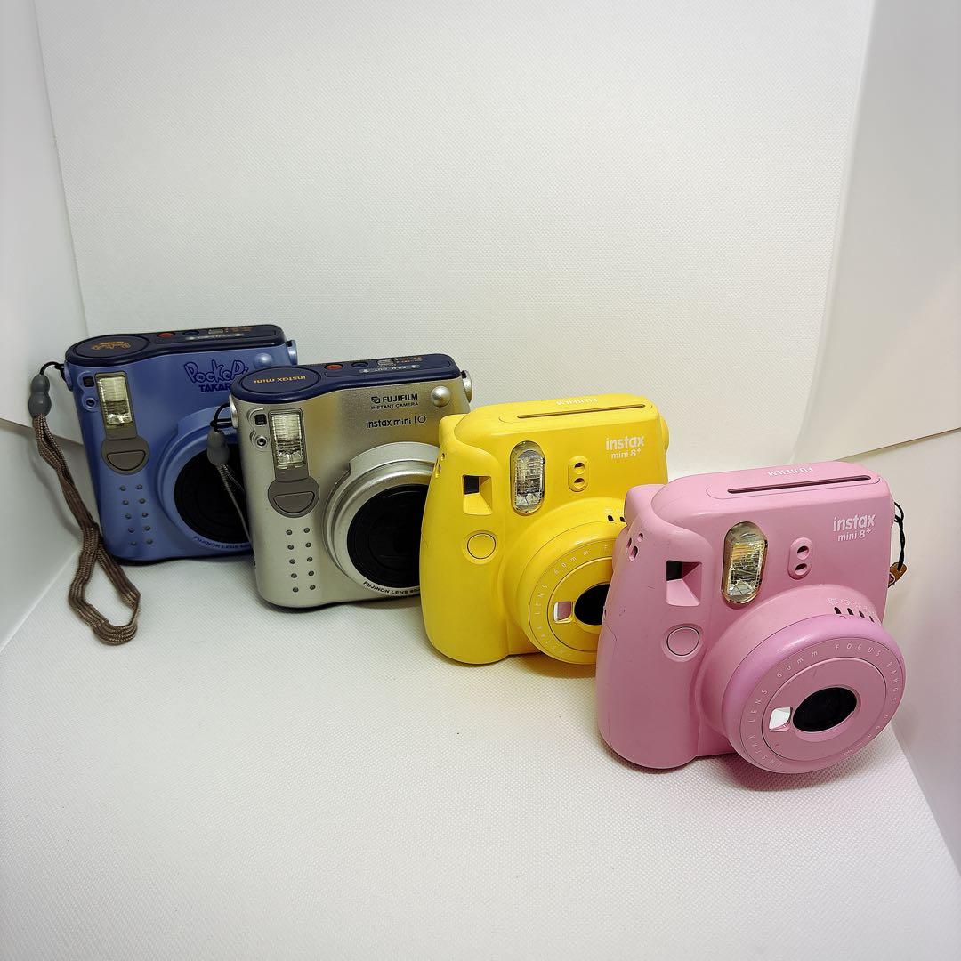 動作確認済み チェキ まとめ売り 4台 FUJIFILM トイカメラ セット