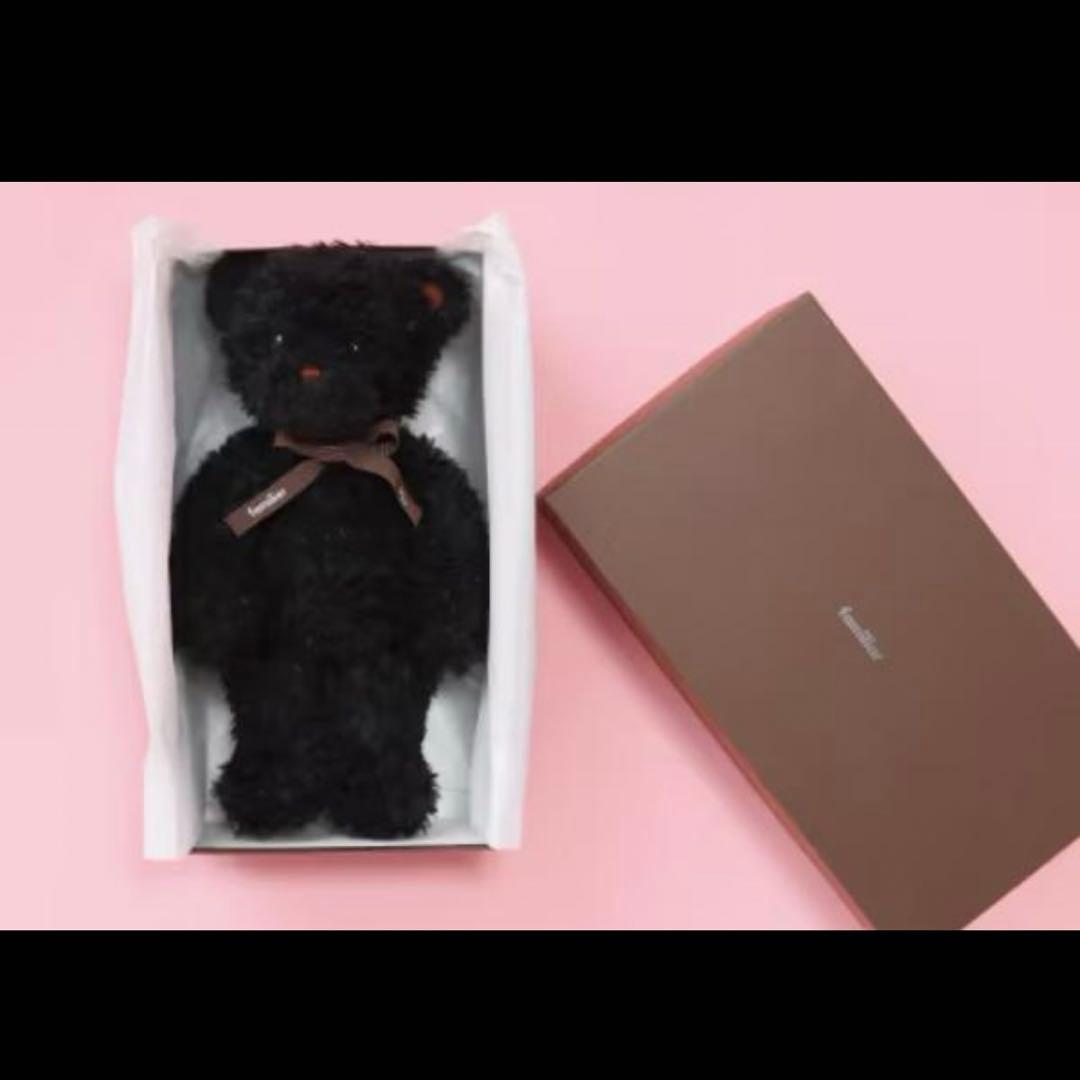 ファミリア　familiar❤️100体限定　ブラックベア　シュタイフ社製