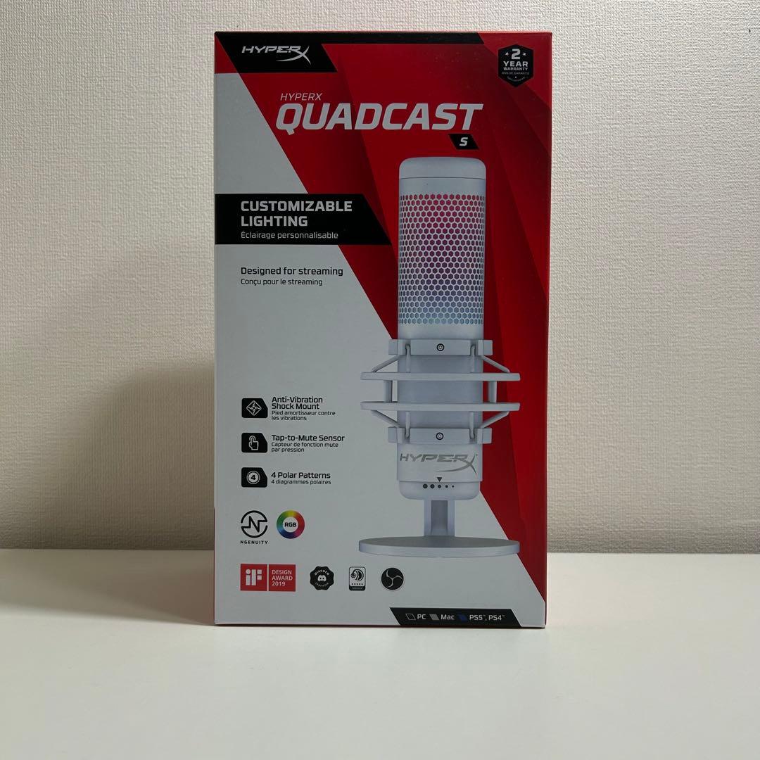 わ*ど様 HyperX QuadCast S マイクアーム付き