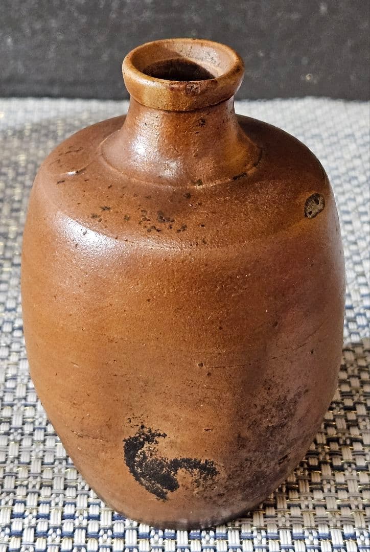 明治時代　古備前油壺　古備前小壺　 窯変油壺　3点セット